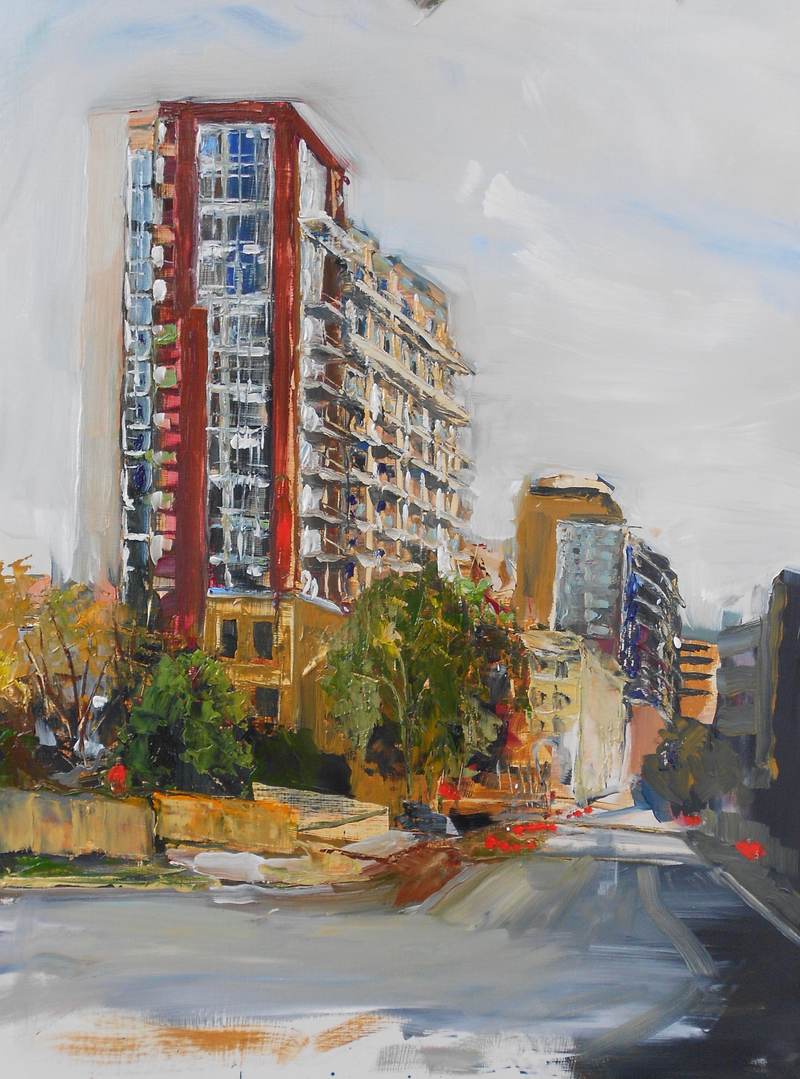 Downtown Austin Paintings Chris Chappell Art